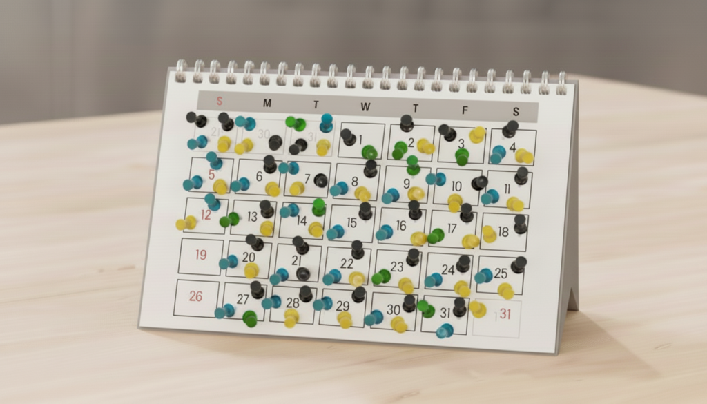 Agenda full scheduled