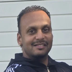Portret van Ritesh Chamman